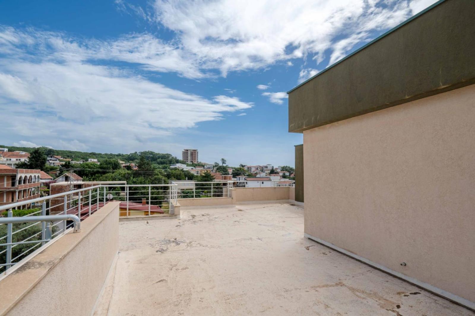 1Bd Modern Apt In Dobra Voda With Roof Access "Moka" Bar Exterior foto