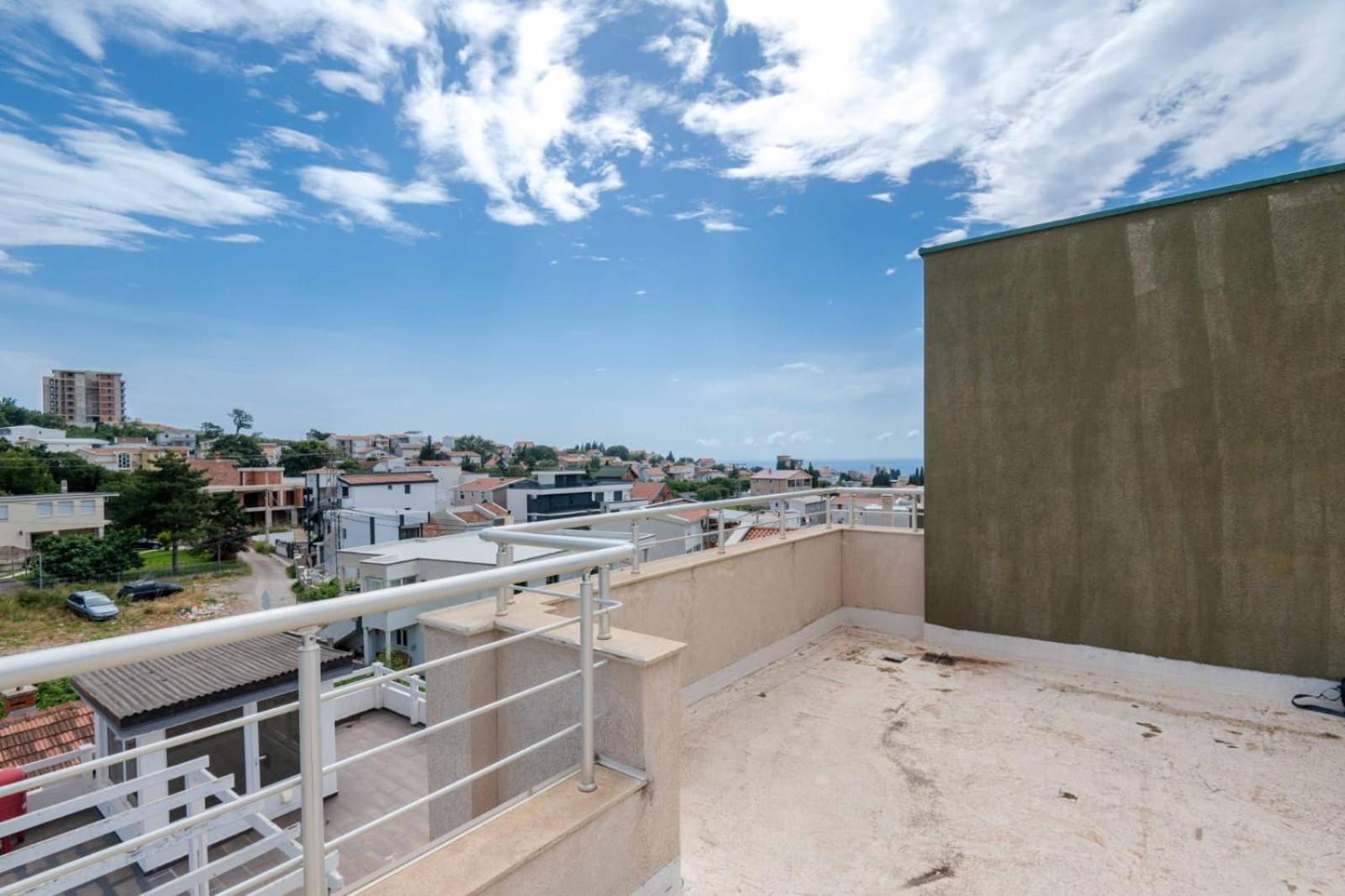 1Bd Modern Apt In Dobra Voda With Roof Access "Moka" Bar Exterior foto