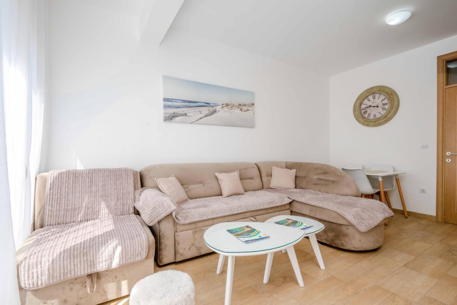 1Bd Modern Apt In Dobra Voda With Roof Access "Moka" Bar Exterior foto